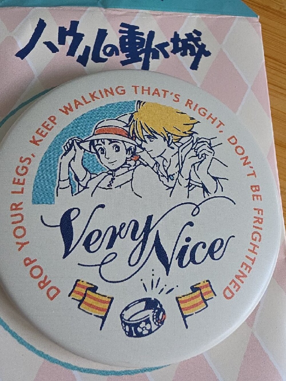 Studio Ghibli Howl's Moving Castle Pin - Picture 3 of 4